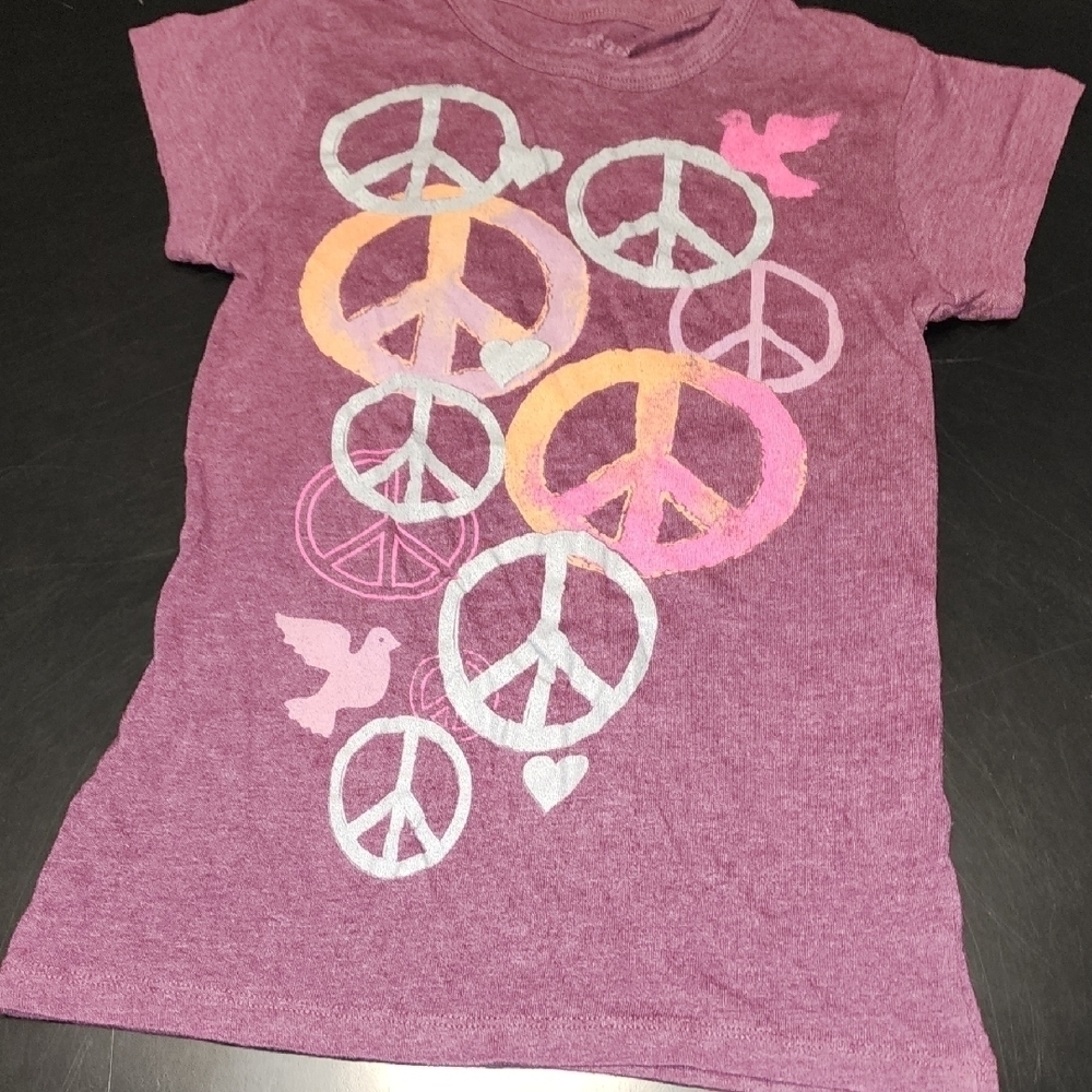Freeze Purple Peace and Dove Shirt Sz M